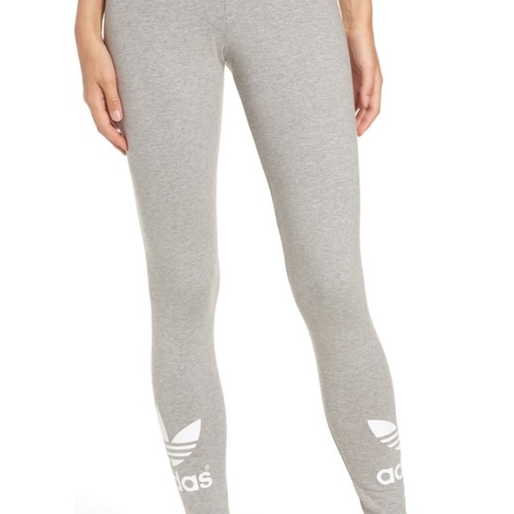 Adidas Grey Leggings - Picture 2 of 7